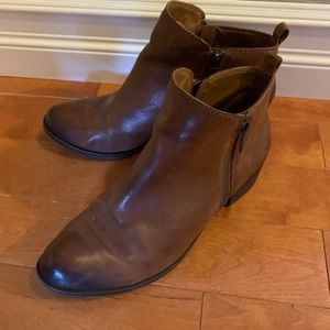 Brown Leather Boots (Lucky Brand)